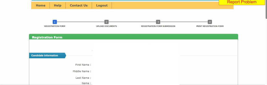 UCEED application form filling process step 4