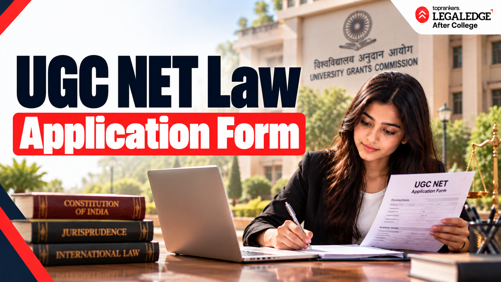 UGC NET Law Application Form