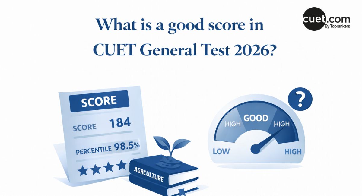 what is a good score in cuet general test